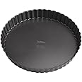 Wilton Perfect Results Premium Non-Stick Bakeware Round Tart and Quiche Pans, Sunday Brunch May Never be the Same Again, Fluted Edges Add a Touch of Flair, 9-Inch