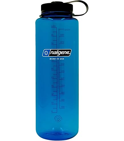 Amazon.com : Nalgene Titan Wide Mouth Water Bottle, Blue, 48oz