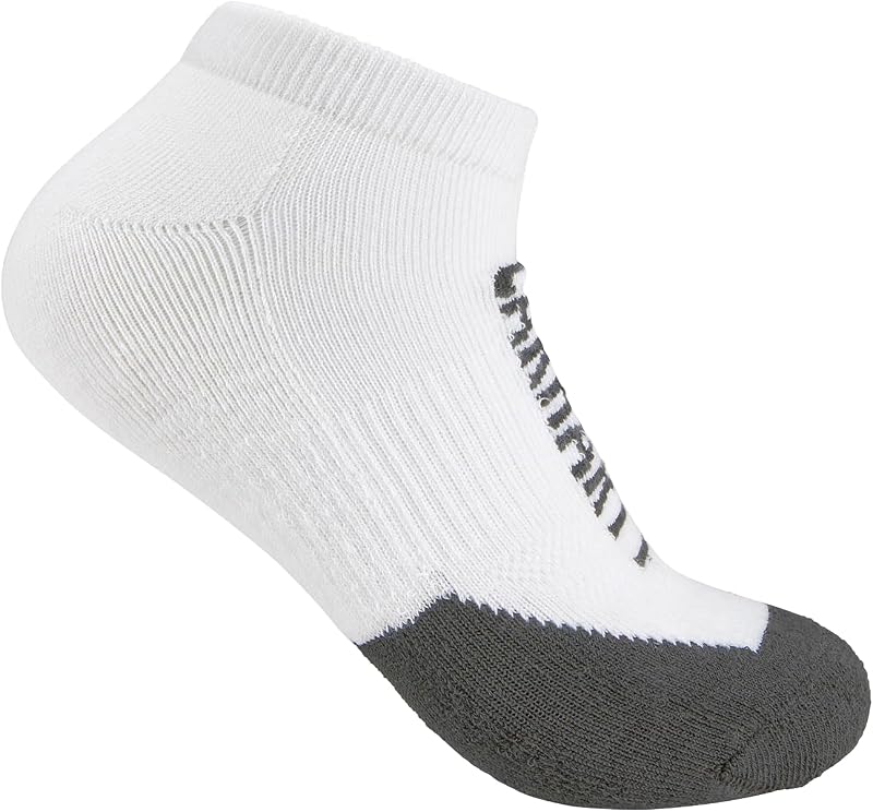 Force Lot de 3 paires de chaussettes pour homme avec logo de poids moyen Blanc Taille L