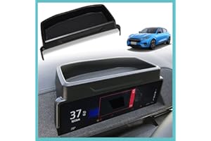 BestEvMod Compatible with Mach E Center Console Dash Storage Box Tray Organizer Sunglasses Compatible with Mustang Mach-E Interior 2021-2024 2025
