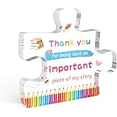 VZXMKA Gifts for Teachers - Teacher Christmas Gift,Teachers Appreciation Gifts for Women,End of Year Thank You Teacher Acrylic Decor Valentines Day Retirement Graduation Birthday Gift