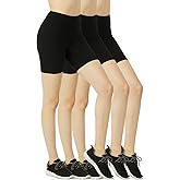 Women's Cotton 15" Outseam Short Leggings - 3 in a Pack