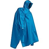longsinger Hooded Rain Poncho for Adult with Pocket Waterproof Lightweight Unisex Raincoat for Hiking Camping Emergency