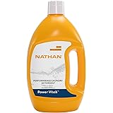 Nathan Power Wash Detergent, Natural Sport Detergent for Active Wear, Sports Equipment, Gets Rid of Odors and Stains