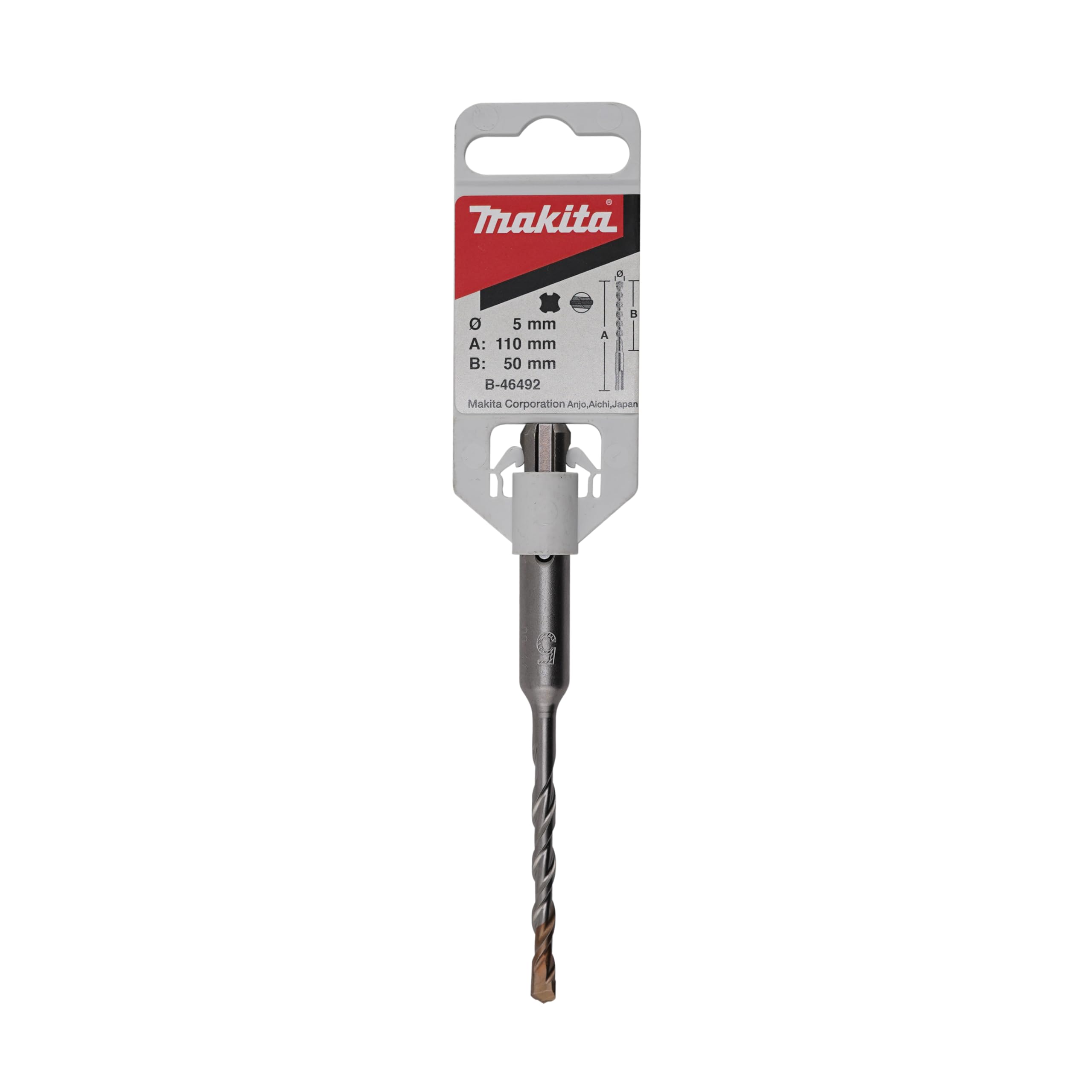 Makita B-46492 Performance SDS-Plus Drill Bit
