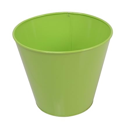 Cool Round Shape Planter Pots for Gardening Plantation in Green Color High Quality for Indoor, Home, Office and outdoor use, Decorative Gift Item Flower Pots, Durable Product