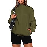 PRETTYGARDEN Women's 2025 Spring Fall Fashion Full Zip Up Sweatshirt Long Sleeve Loose Fit Trendy Casual Jacket with Pockets