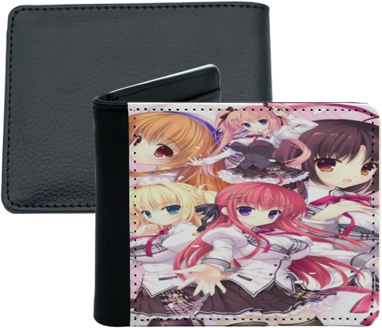 Amazon 朝宮 椎名あさみや しいなレザーロングウォレットシンスタイリッシュ多機能ウォレットメンズ レディースキュートシンプルゼリーカードホルダー大容量収納スマートウォレットリアルレザーウォレット13 5 11cm 財布