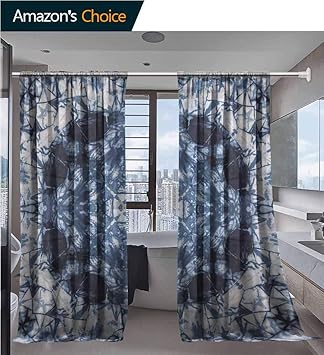 Amazon Com Vanfanhome Sheer Curtains Bedroom Background Pattern