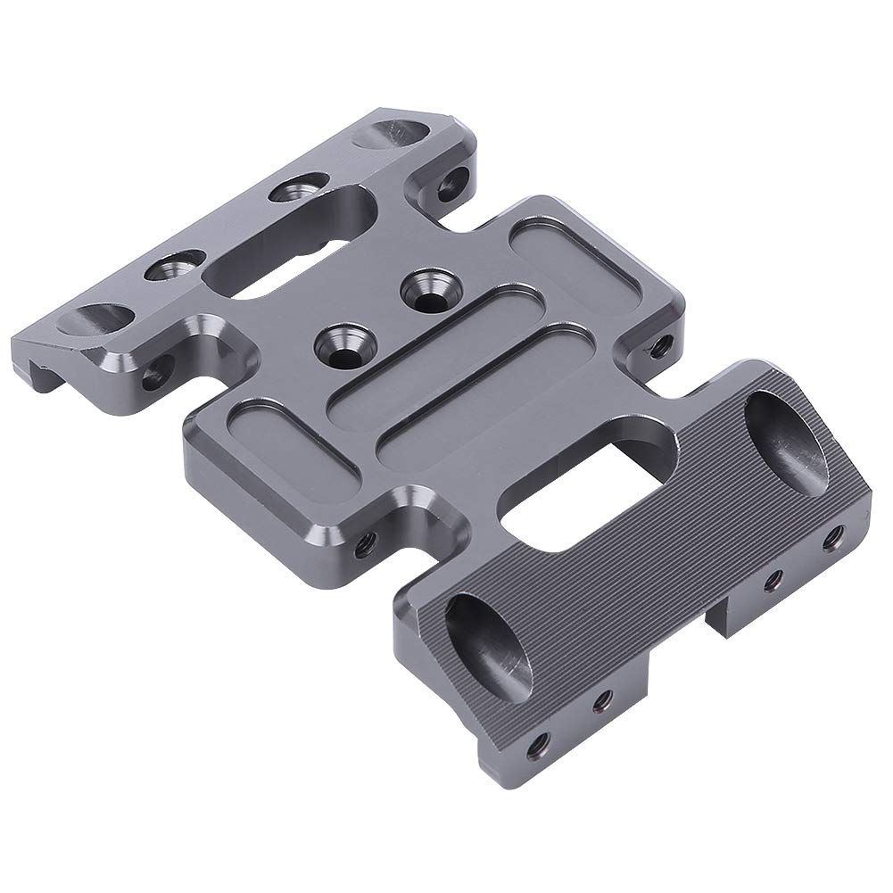 Odorkle RC Chassis Plate, Aluminum Alloy RC Center Skid Plate RC Part Accessory Fit for AXIAL SCX101/10 RC Car