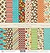 Miss Kate Cuttables Paper & Sticker Kit - Dog Gone Cute - 17 Double-Sided 12x12 Papers with 33 Designs & 1 8X12 Sticker Sheet - Scrapbooking Card Making Crafting