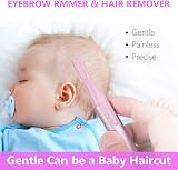 ACWOO Eyebrow Trimmer Upgraded Mini Portable Face Hair Shaver view 6
