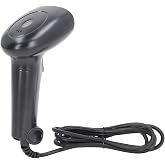 2D Barcode Scanner USB Plug and Play for Supermarket Warehouse, Auto QR Code Reader 1D 2D for Laptop POS, Handheld Barcode Scanner Automatic Continuous Scanning