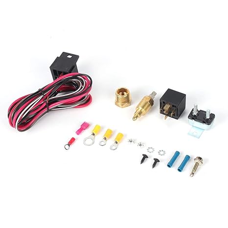 Amazon Com Electric Fan Wiring Install Kit Complete