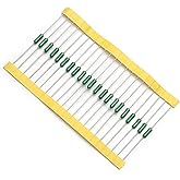 Fielect 50Pcs Pico Fuse 125V 1A Fast Blow Fuse Resistance Type No self-Recovery Fuse for Telecom Communication