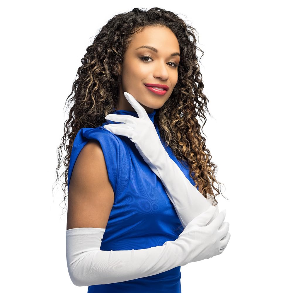 Boland 03101 Women's Gloves, White, One Size