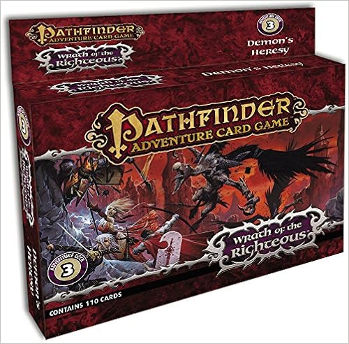Pathfinder Adventure Card Game: Wrath of the Righteous Adventure Deck 3 - Demon’s Heresy, by Mike Selinker Pathfinder Adventure Card Game: Wrath of the Righteous Adventure Deck 3 - Demon’s Heresy, by Mike Selinker