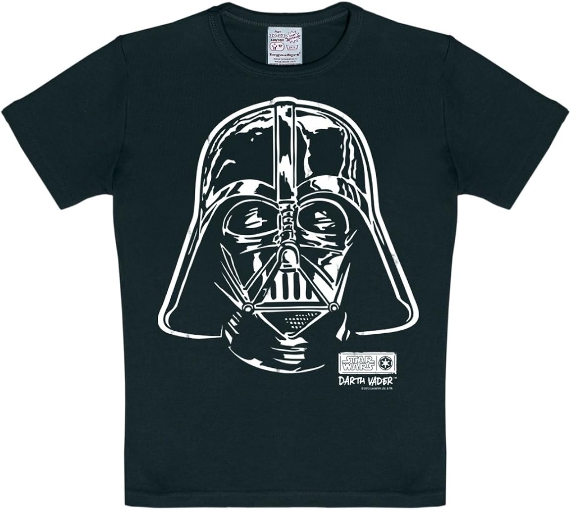 Logoshirt Darth Vader Kids TShirt Star Wars Childrens Short Sleeve