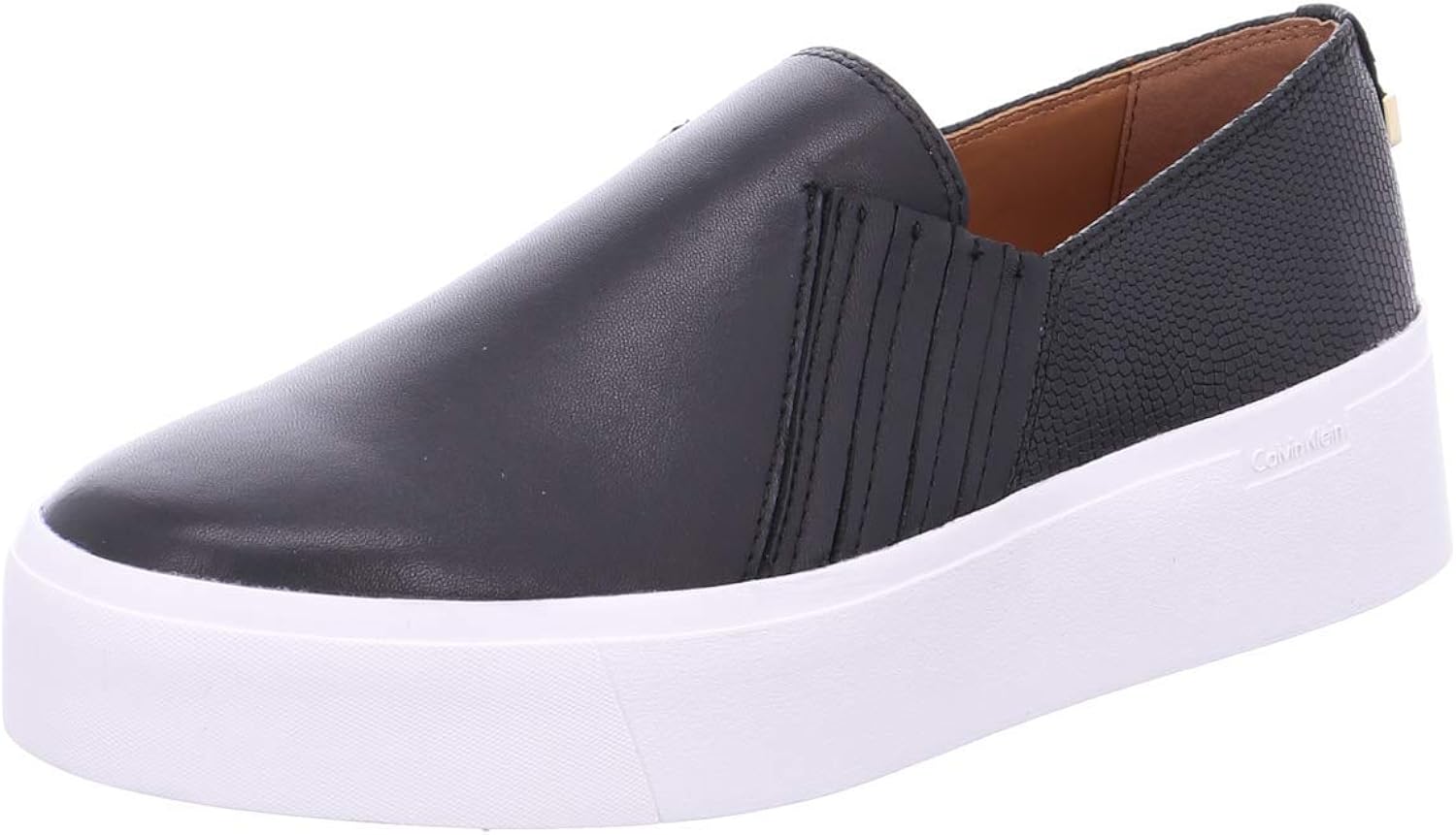 Calvin Klein Damen Slipper Jacqueline 7494BLK schwarz 541745 Amazon