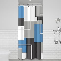 BTTN Stall Fabric Shower Curtain - 36x72 Inches