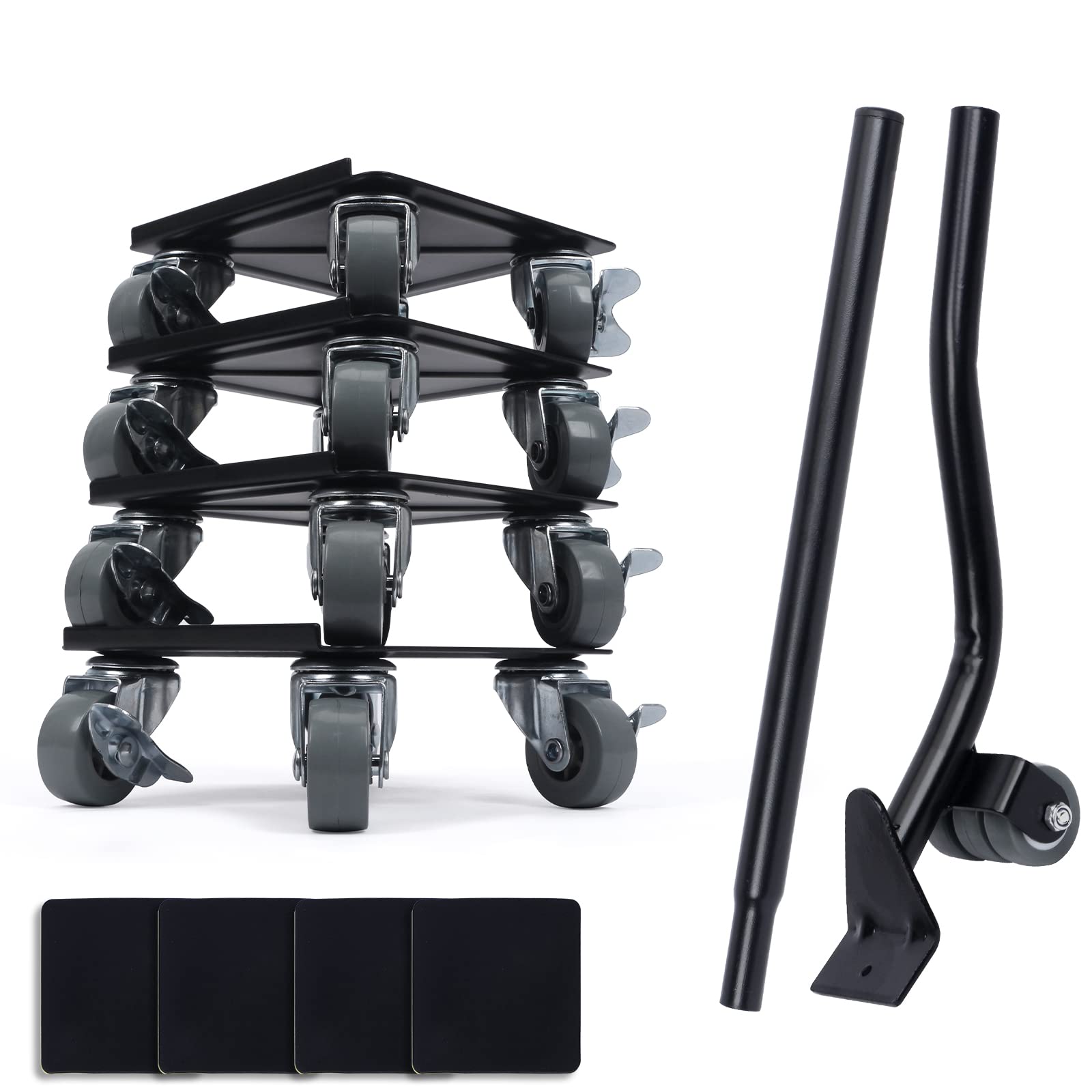 Furniture Lifter, Furniture Dolly Wheels, Furniture Movers for Heavy Items, Furniture Mover with 4 Moving Sliders and Furniture Pads Furniture Moving Wheels Dolly