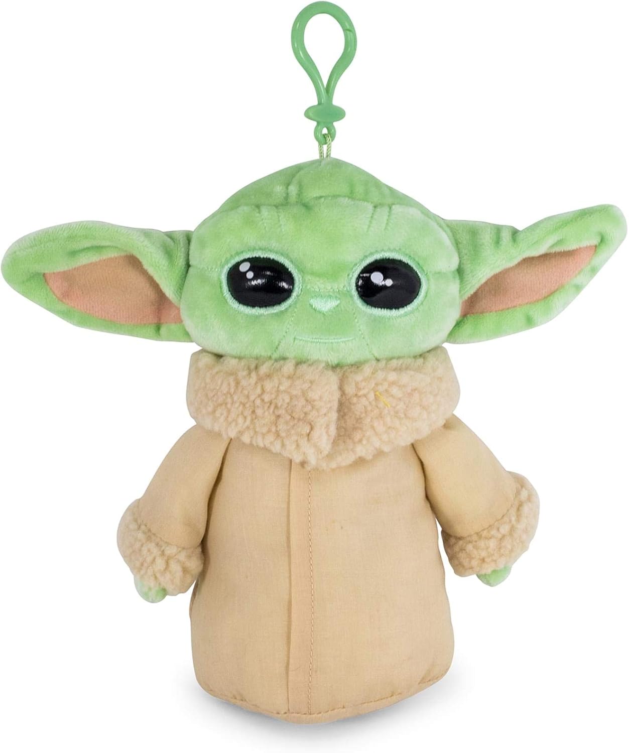Amazon Com Star Wars Baby Yoda Plush Toy Key Chains Coin Bag Clip On 11 Soft Plush Toys Games