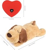 Newthinking Puppy Heartbeat Stuffed Toy Calming Aid Plush Dog Toy view 2