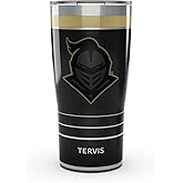 Tervis Traveler UCF Knights - Night Game Triple Insulated Tumbler Travel Cup Keeps Drinks Cold & Hot, 20oz, Stainless Steel
