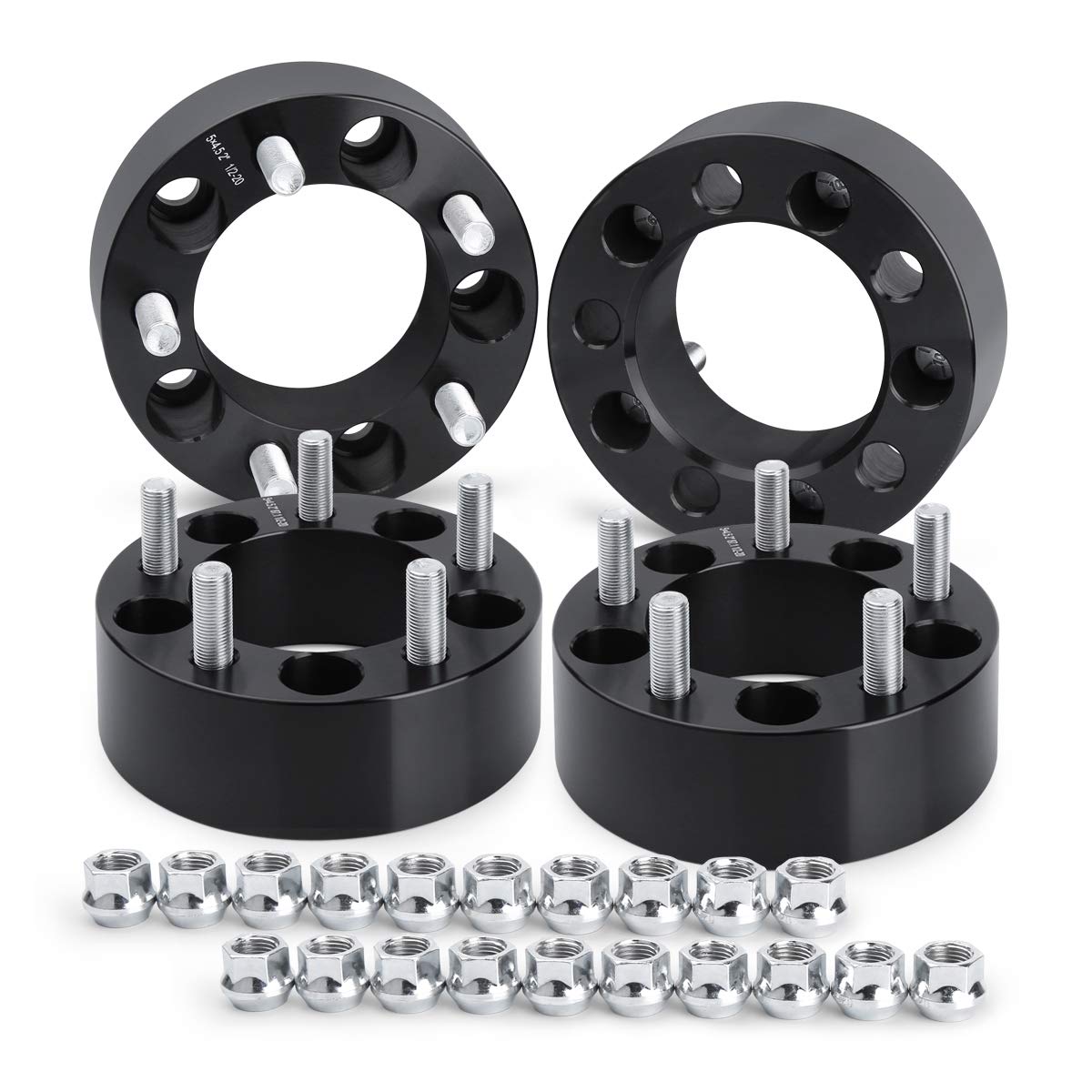 5x4.5 to 5x4.5 Wheel Spacers for Jeep XJ KJ KK TJ ZJ KJ KK, Dynofit (Set of  4) 5x114.3 2"(50mm) 82.5mm 1/2-20 Forged Solid 5 Lugs Wheel Spacer for Ford  ...