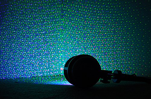 LedMAll Remote Controllable RGB Laser Outdoor Garden Landscape Light Red, Green and Blue