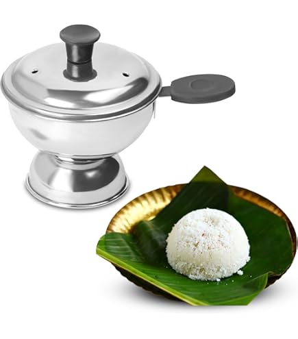 Premier Puttu Maker Edelstahl - Traditioneller Dampfgarer Für Frühstück