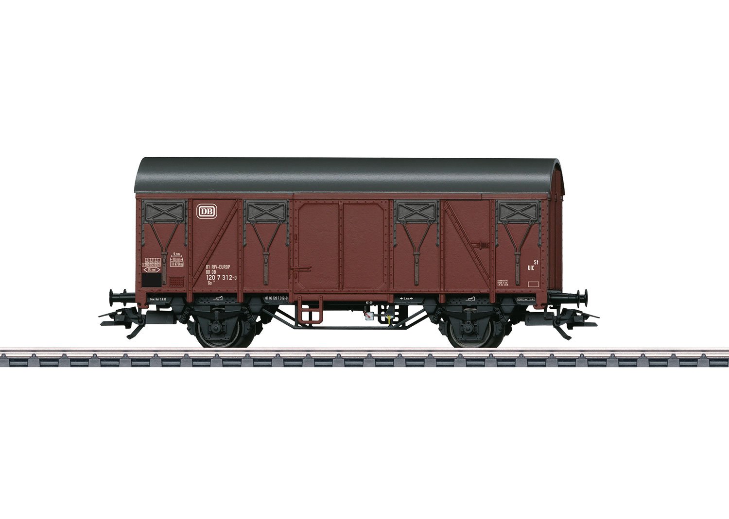 Märklin 44500 – covered freight wagon GS 210, DB, track H0.