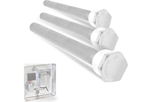 ONENESS 369 RV Water Heater Anode Rod - 3-Pack, 3-Year Warranty - 9.25" x 3/4” NPT - Premium Magnesium Anode Rod for RV Hot Water Heater, Compatible with Suburban SW6DE, SW10DE, SW12DE Models