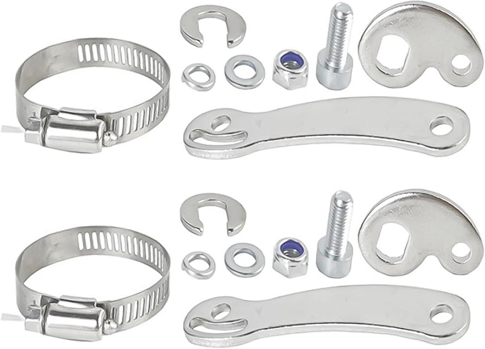 Xiciki Universal Torque Arm Conversion Kit 2 Sets for E-Bike Front/Rear Hub
