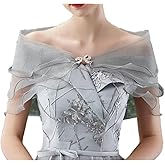 Bridesmaid Wedding Cape Sheer Shawls and Wraps for Evening Dresses Women Fashion Scarves Cover Up for Summer