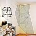 Black Masking Tape Painters Tape 1 1/2 3/4 2 inch 4 Rolls Adhesive Wide Thin Thick Skinny Bulk for Decorative Wall | UQRUI