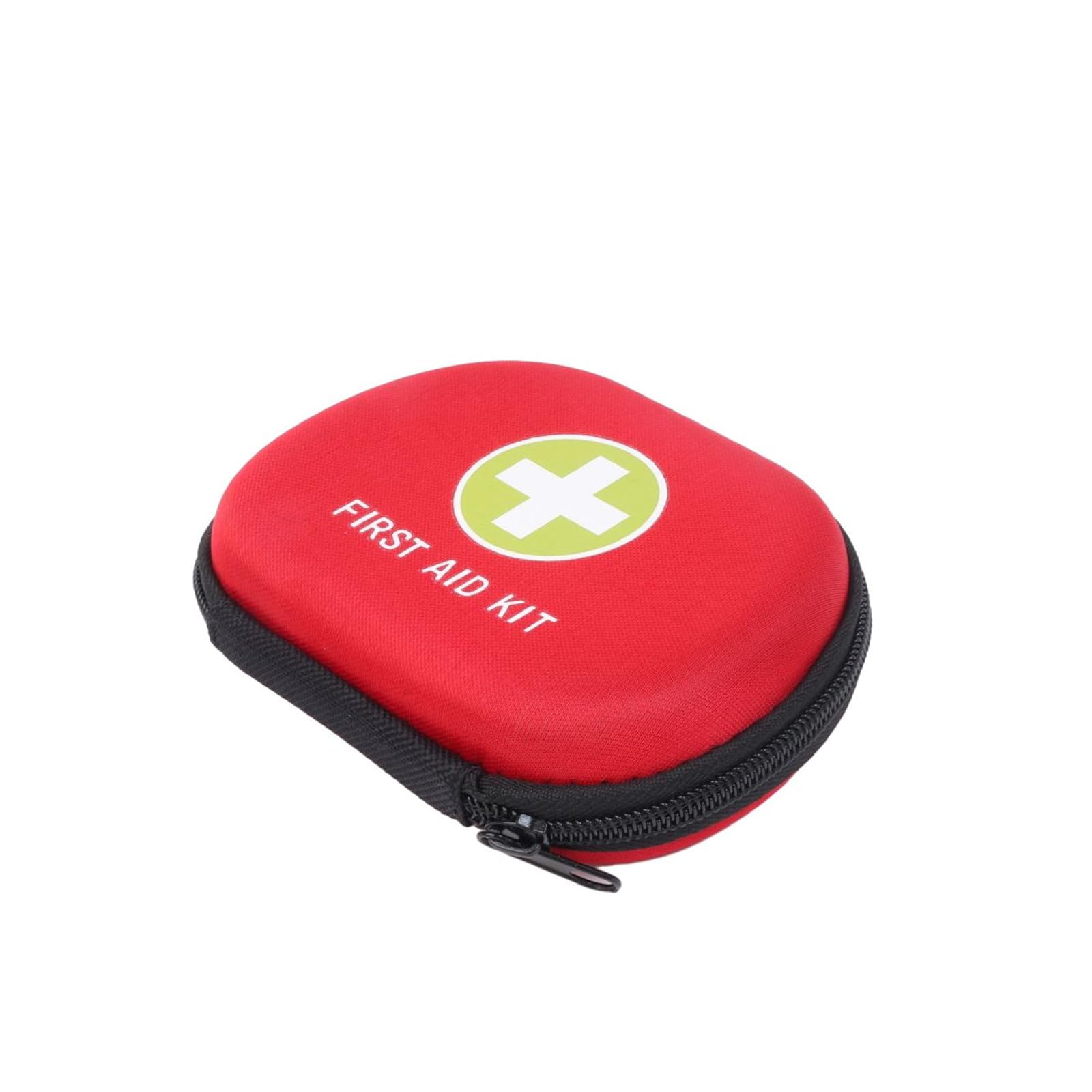 Jipemtra First Aid Hard Case Empty, First Aid Hard Shell Case EVA Red Medical Case for Home Health First Emergency Responder Empty Camping Outdoors (Red SMG)