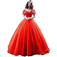 yinyyinhs Tulle Ball Gown Cinderella's Off Shoulder Quinceanera Dress Wedding Dresses Evening Formal Gown