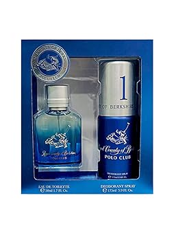 Royal County Berkshire Of Polo Club Rcbpc 2 Pcs Gift Set Deo+Edt 225ml No 1, 225 ml (Pack of 2)