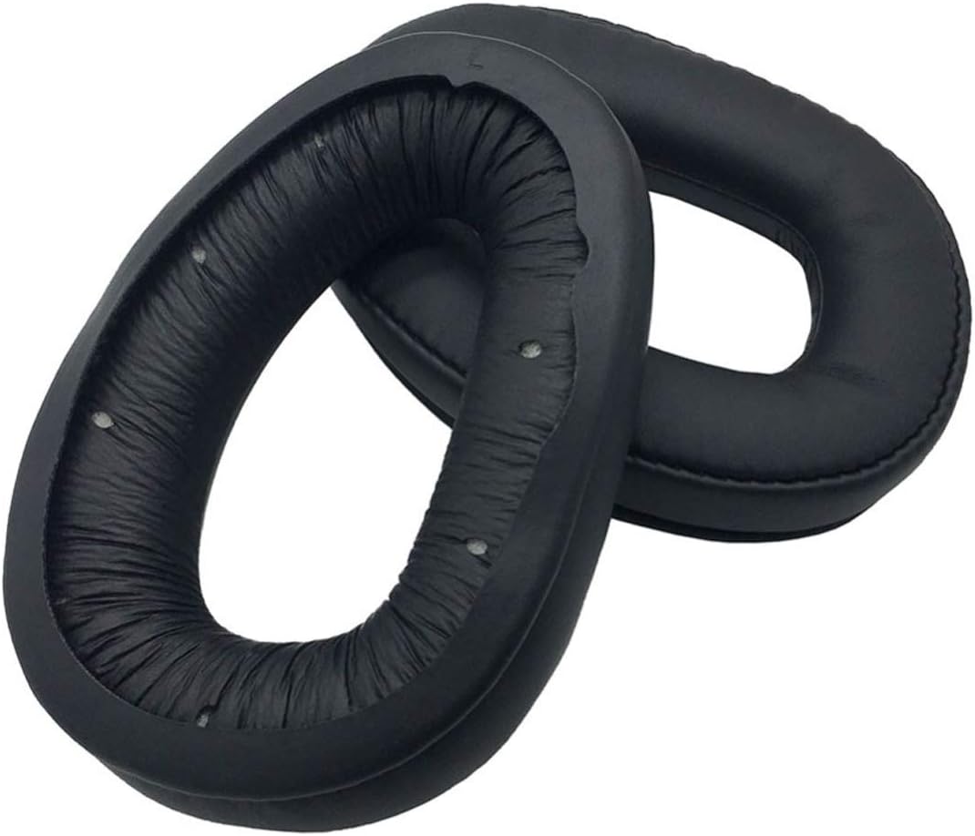 Premium Sennheiser Ear Pads - Compatible with GSP 300, 301, 302, 303, 350 & 370 Headphones. PU Leather, Black, AHG-GSP300 - Image 3