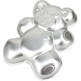 Cayanmydery Bear Shape Cake Pan, Kids 3D Birthday Cake Pan, Aluminum Alloy Cake Molds Nonstick Baking Tools