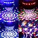Spriak 12 Color Changes RGB 10W Rotating Magic Ball Stage Lights for KTV Xmas Party Wedding Show Club Pub Disco DJ