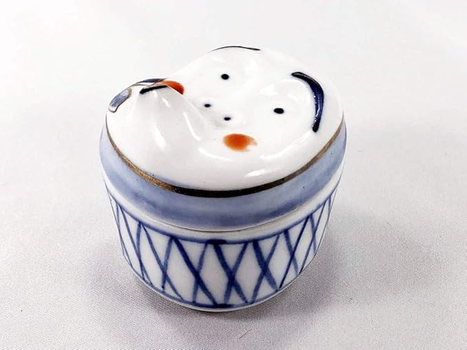 Amazon Co Jp 愉快な顔に癒される 陶器のひょっとこ小物入れ 置物陶器小物入れ雑貨 Okto 0045 ホビー