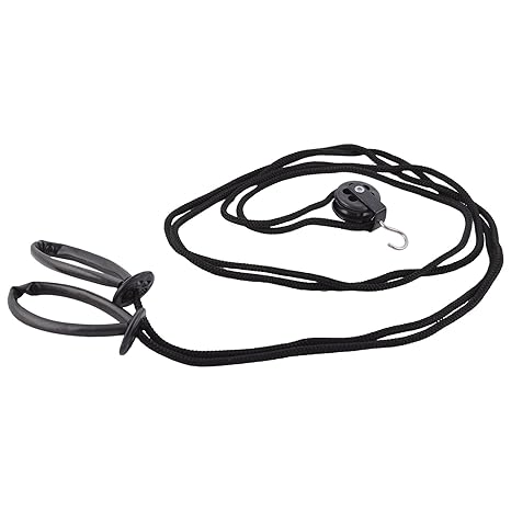 Hand Pulley Blood Circulation Massager (Black)