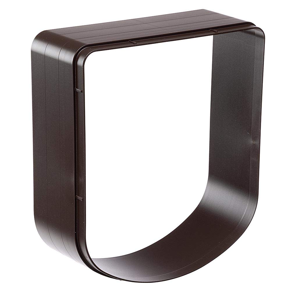 Ferplast Extension for door for cats and small dogs Swing door SWING 3 and 5 EXTENSION 16.3 x 5 x h 18.4 cm - Depth: 5 cm, Brown