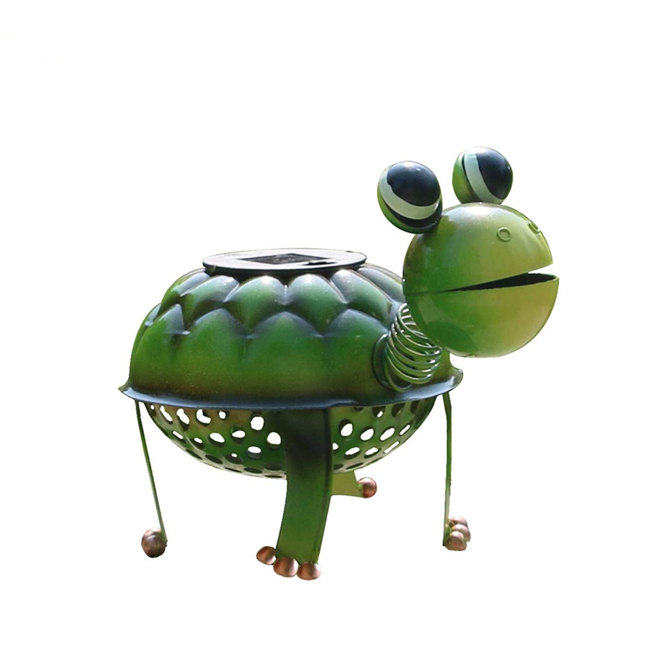 Outdoor Solar Lights, Lawn, Yard, Metal Turtle Decor, 7