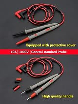 Dolaso 1 Pair Multimeter Test Leads 1M CAT III 1000V 10A 18AWG view 4
