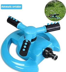 HERAHQ Rotación jardín de césped rociadores automáticos de 360