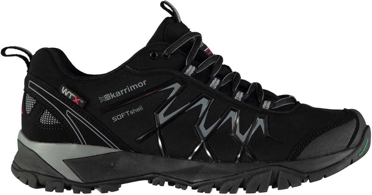 Karrimor Mens Surge Soft Shell WTX Waterproof Walking Shoes Amazon.co