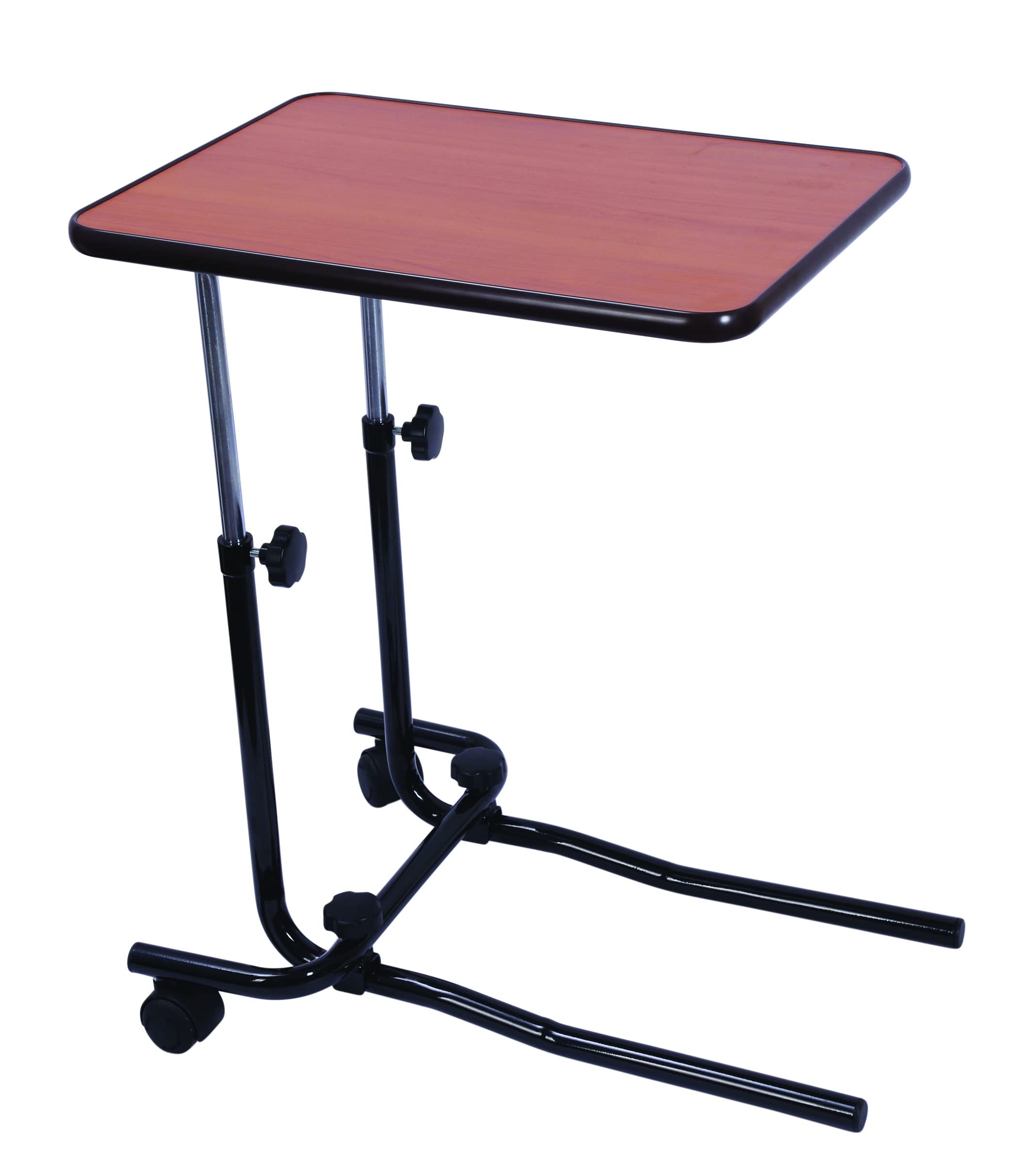 Drive DevilbissAngle and Height Adjustment Over Bed Table with 2 Castors